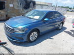 2019 Volkswagen Jetta 1.4t R-line/1.4t S/1.4t Se Blue vin: 3VWC57BU3KM036821