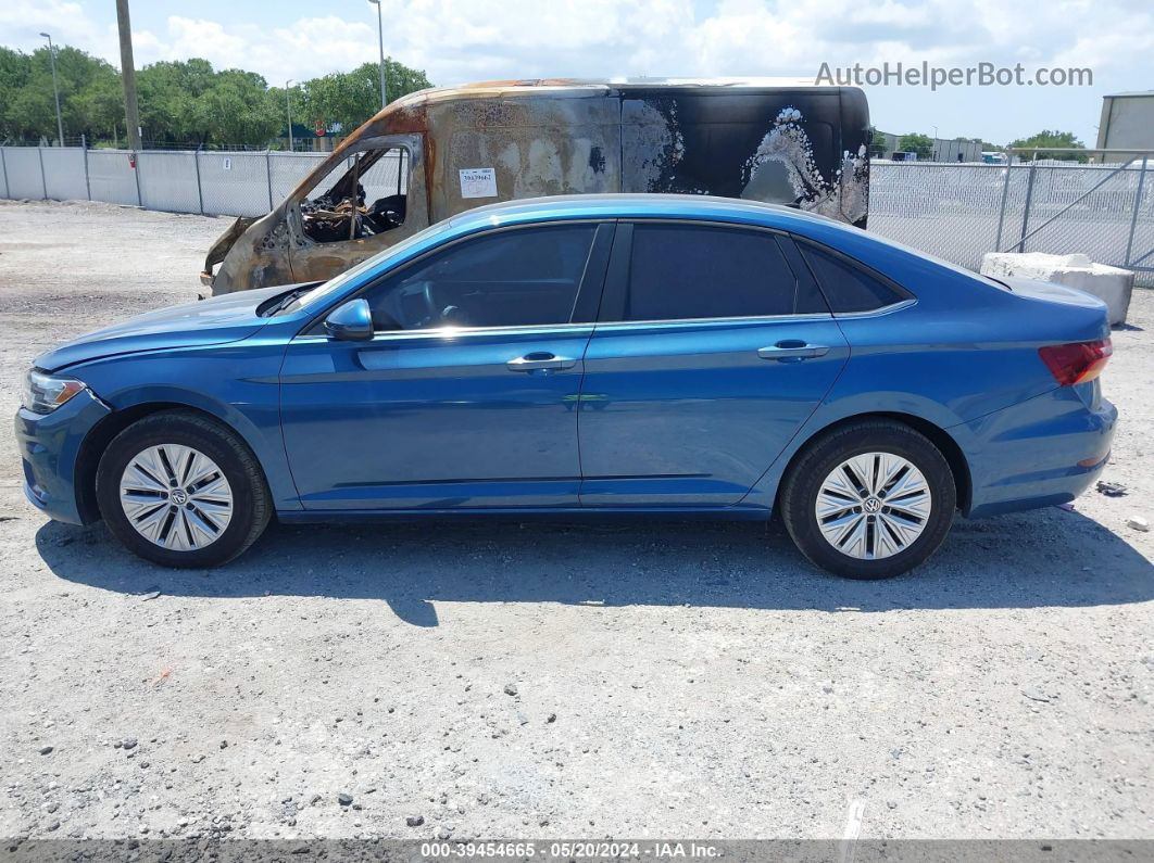 2019 Volkswagen Jetta 1.4t R-line/1.4t S/1.4t Se Синий vin: 3VWC57BU3KM036821