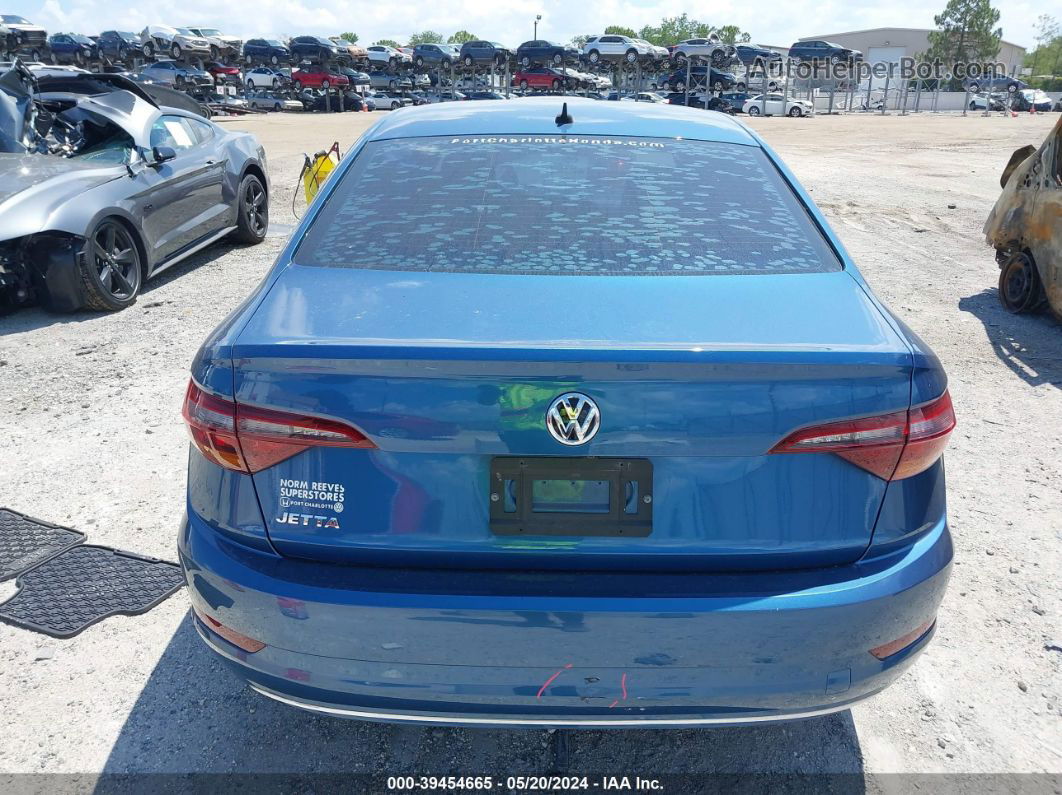 2019 Volkswagen Jetta 1.4t R-line/1.4t S/1.4t Se Blue vin: 3VWC57BU3KM036821