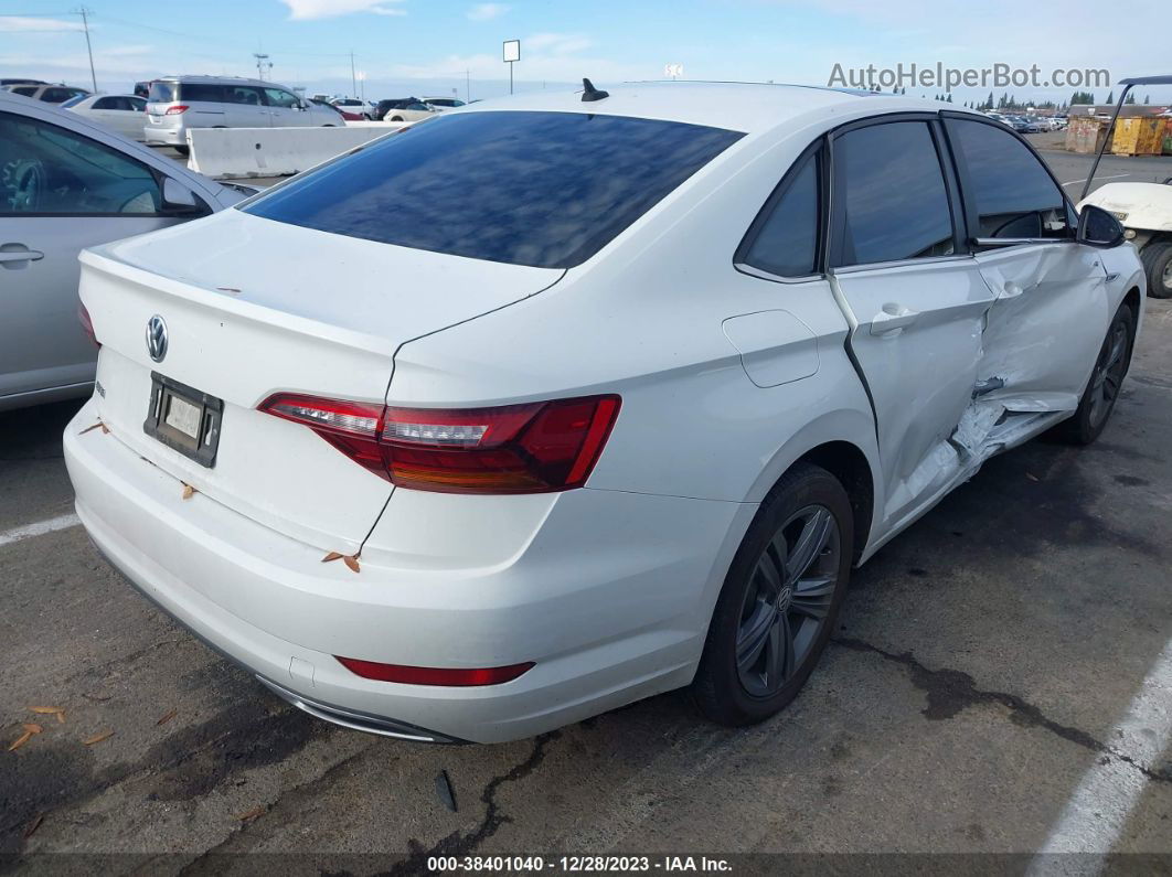 2019 Volkswagen Jetta 1.4t R-line/1.4t S/1.4t Se White vin: 3VWC57BU3KM105054