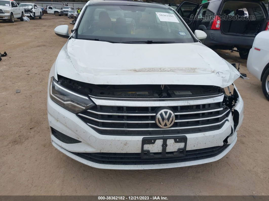 2019 Volkswagen Jetta 1.4t R-line/1.4t S/1.4t Se White vin: 3VWC57BU3KM108343