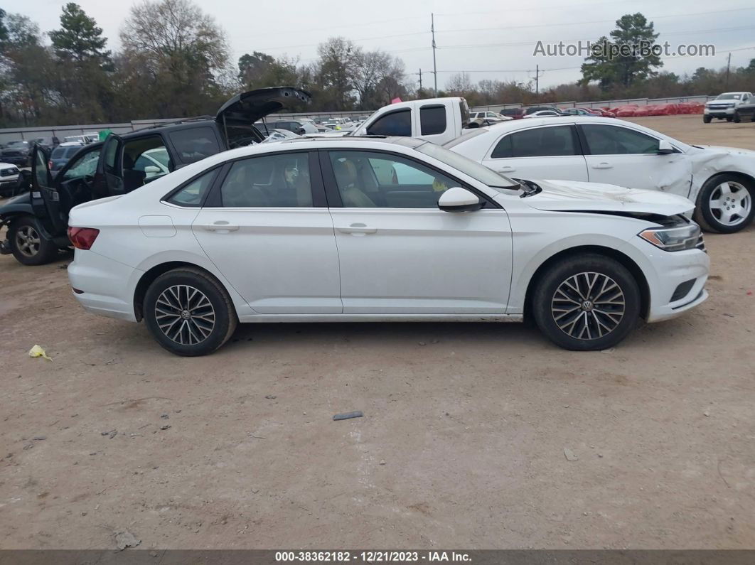 2019 Volkswagen Jetta 1.4t R-line/1.4t S/1.4t Se White vin: 3VWC57BU3KM108343