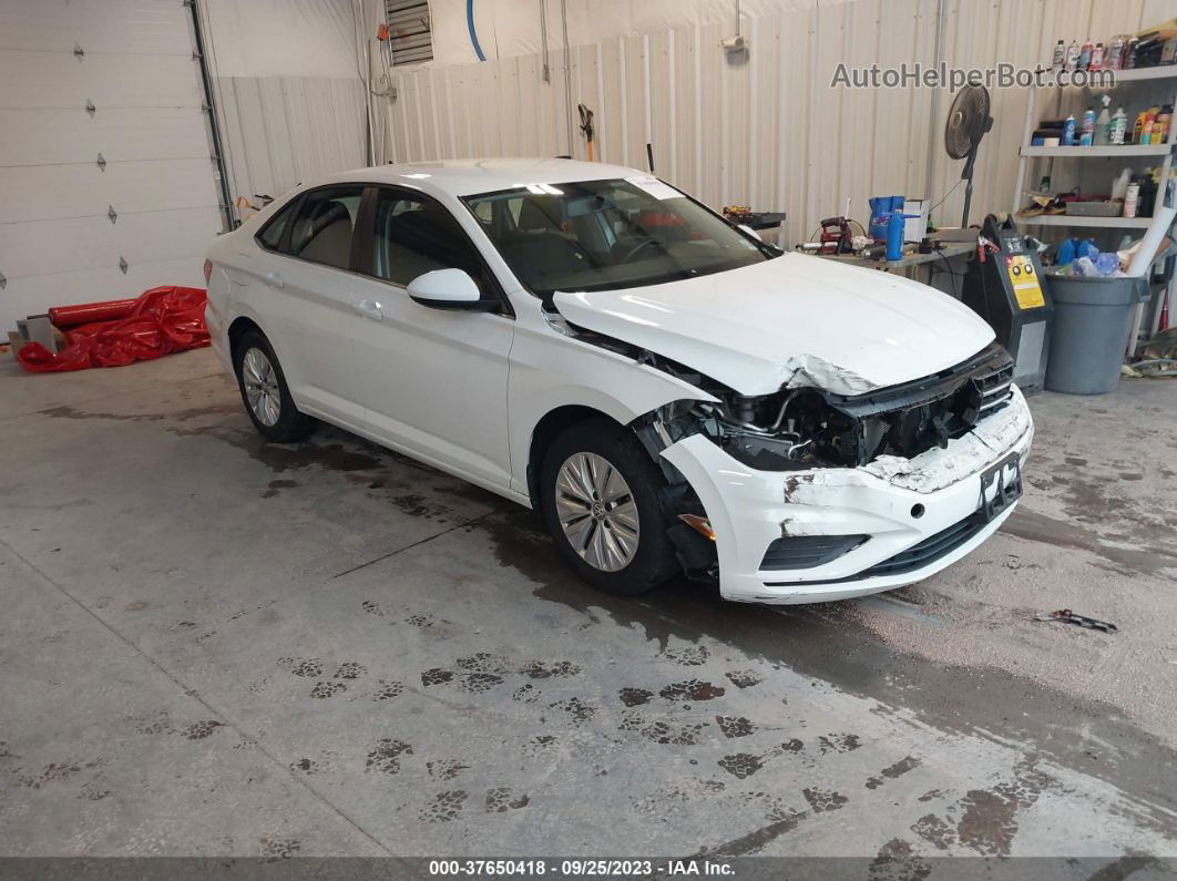 2019 Volkswagen Jetta S/se/r-line White vin: 3VWC57BU3KM111081