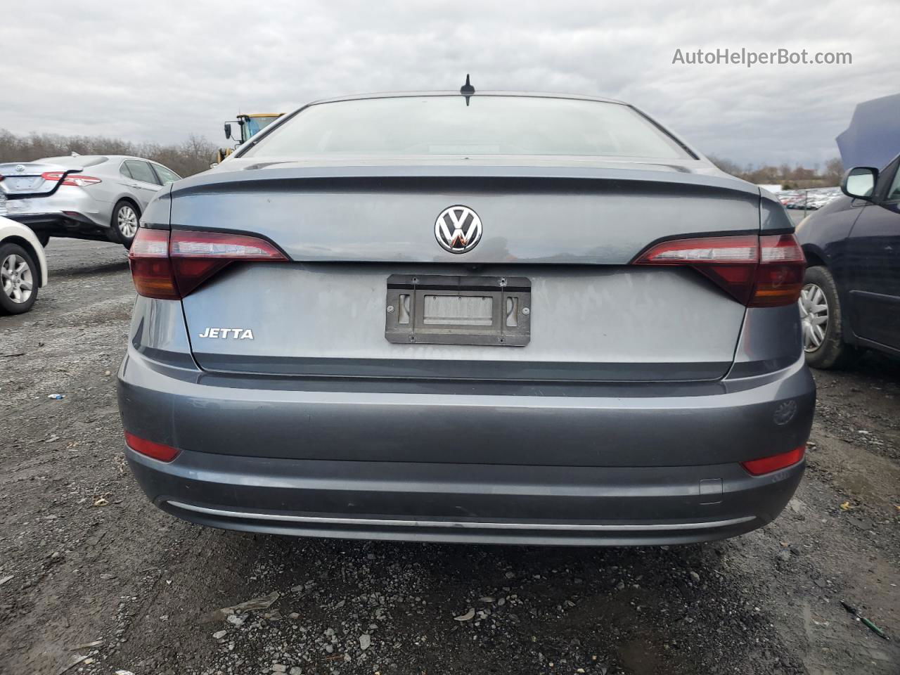 2019 Volkswagen Jetta S Gray vin: 3VWC57BU3KM114157