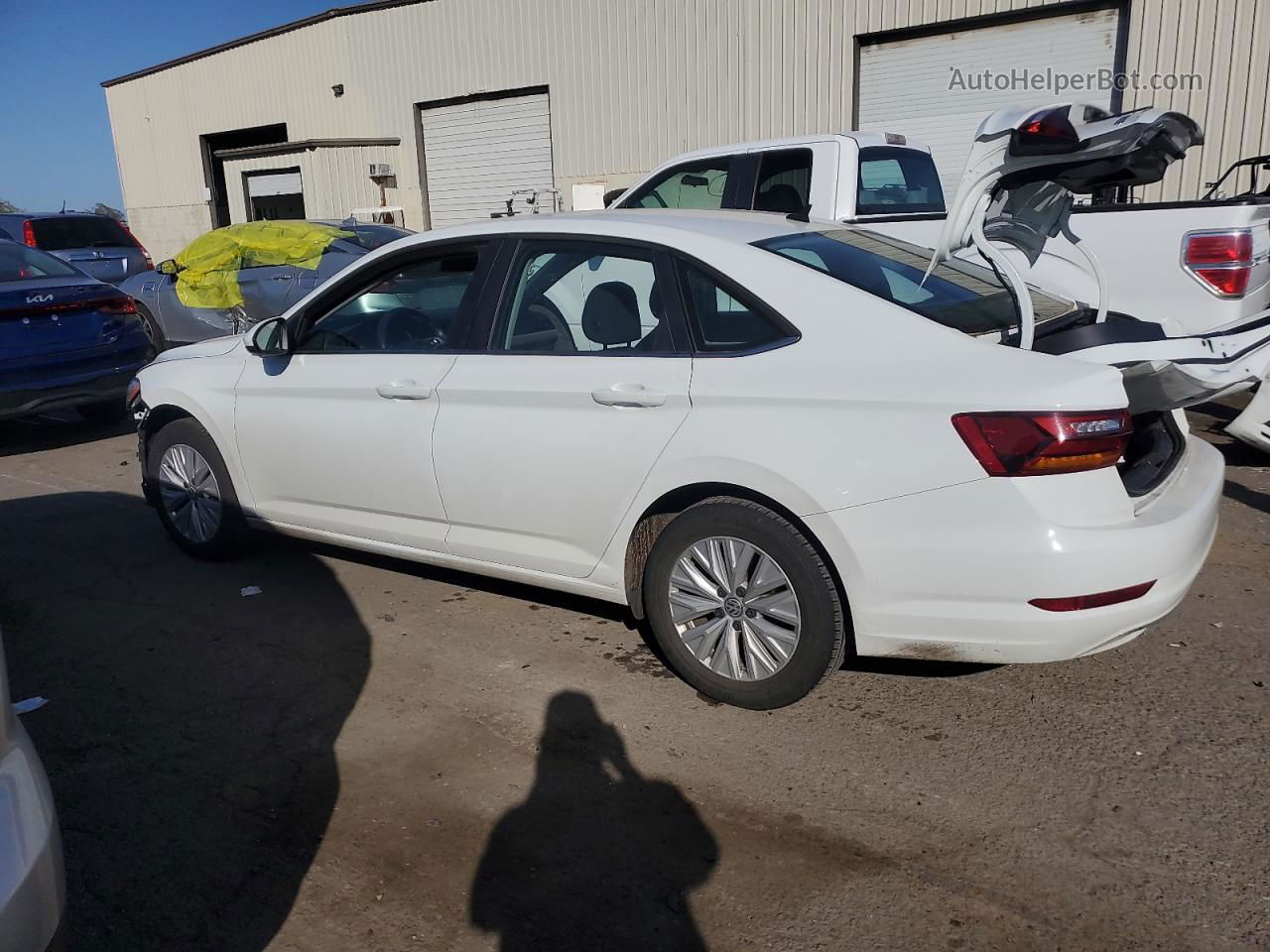 2019 Volkswagen Jetta S White vin: 3VWC57BU3KM172172