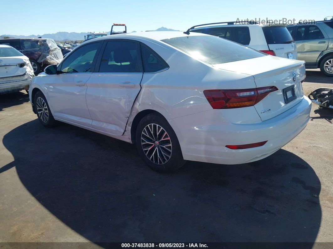 2019 Volkswagen Jetta S/se/r-line White vin: 3VWC57BU3KM199596