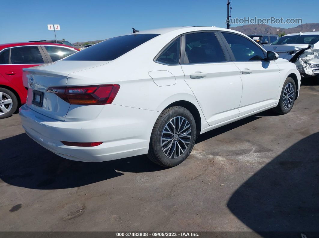 2019 Volkswagen Jetta S/se/r-line White vin: 3VWC57BU3KM199596