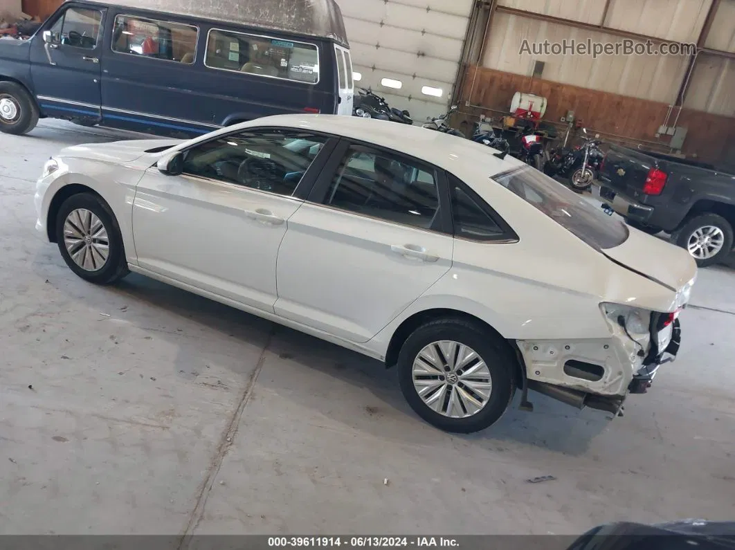 2019 Volkswagen Jetta 1.4t R-line/1.4t S/1.4t Se White vin: 3VWC57BU3KM262387