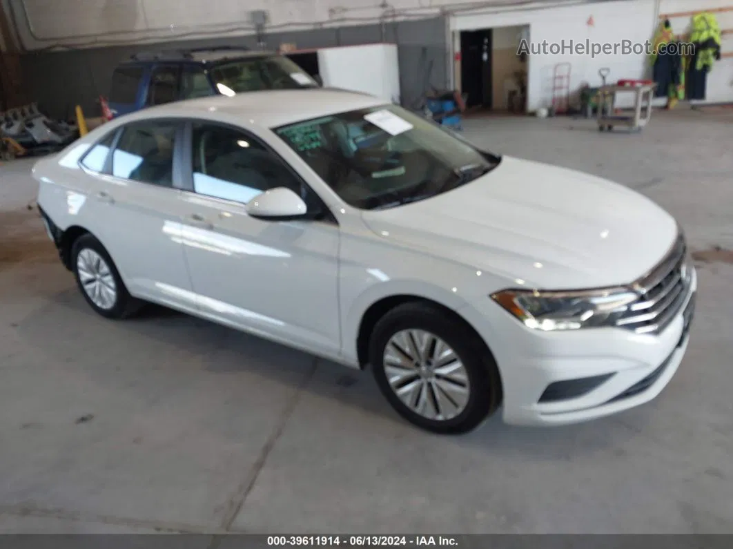 2019 Volkswagen Jetta 1.4t R-line/1.4t S/1.4t Se White vin: 3VWC57BU3KM262387