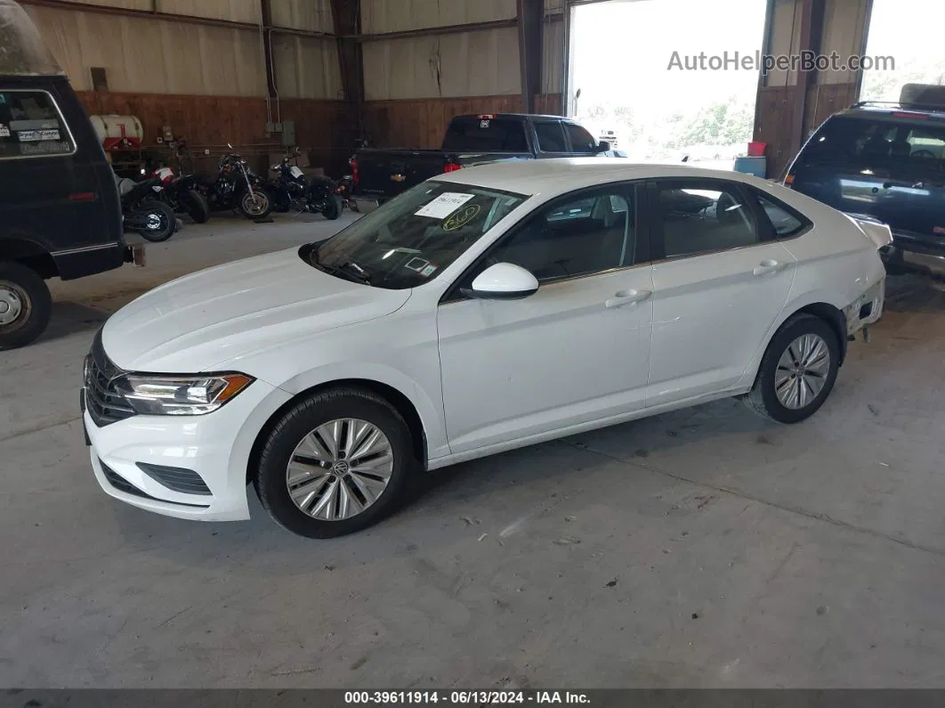 2019 Volkswagen Jetta 1.4t R-line/1.4t S/1.4t Se White vin: 3VWC57BU3KM262387