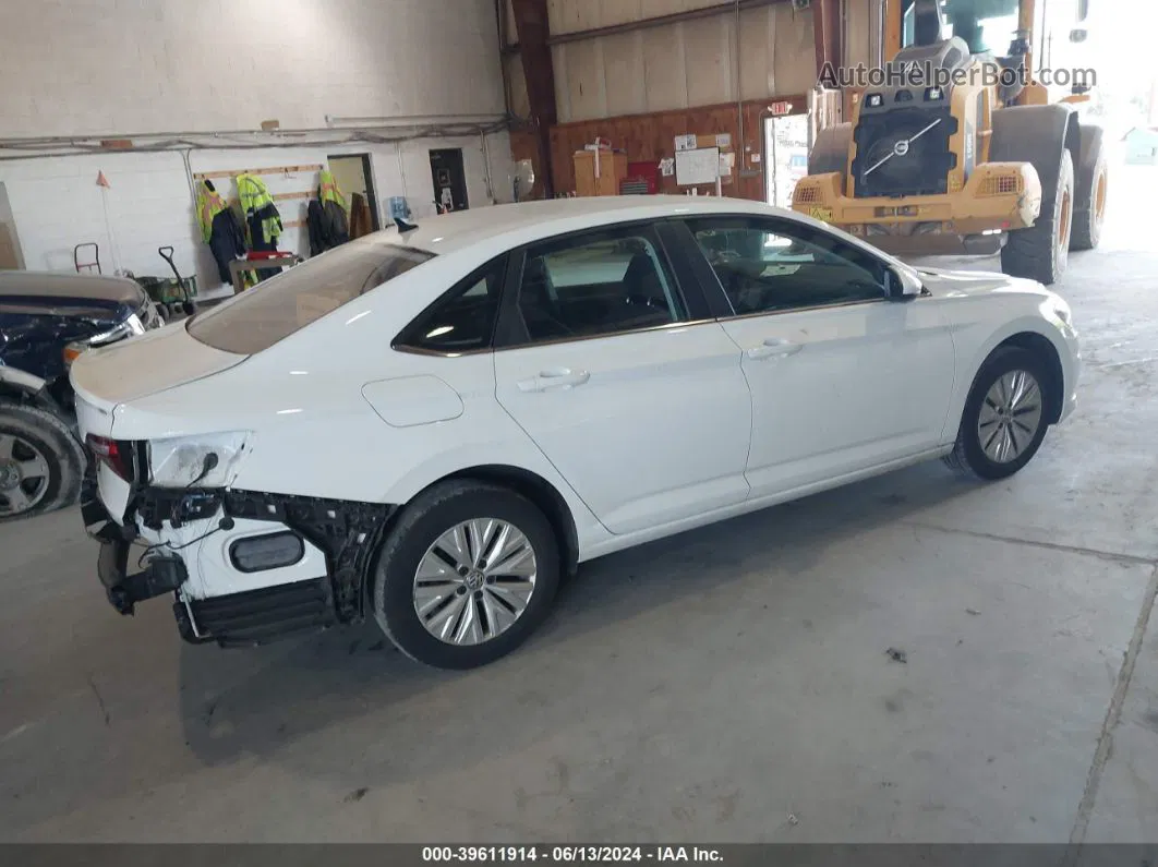 2019 Volkswagen Jetta 1.4t R-line/1.4t S/1.4t Se White vin: 3VWC57BU3KM262387