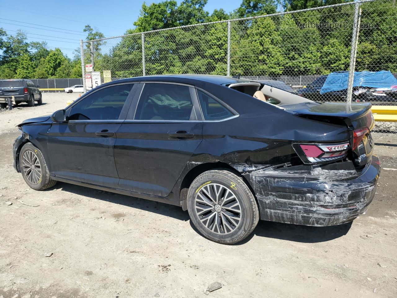 2019 Volkswagen Jetta S Black vin: 3VWC57BU4KM001964