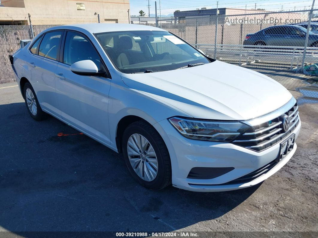 2019 Volkswagen Jetta 1.4t R-line/1.4t S/1.4t Se Белый vin: 3VWC57BU4KM041140