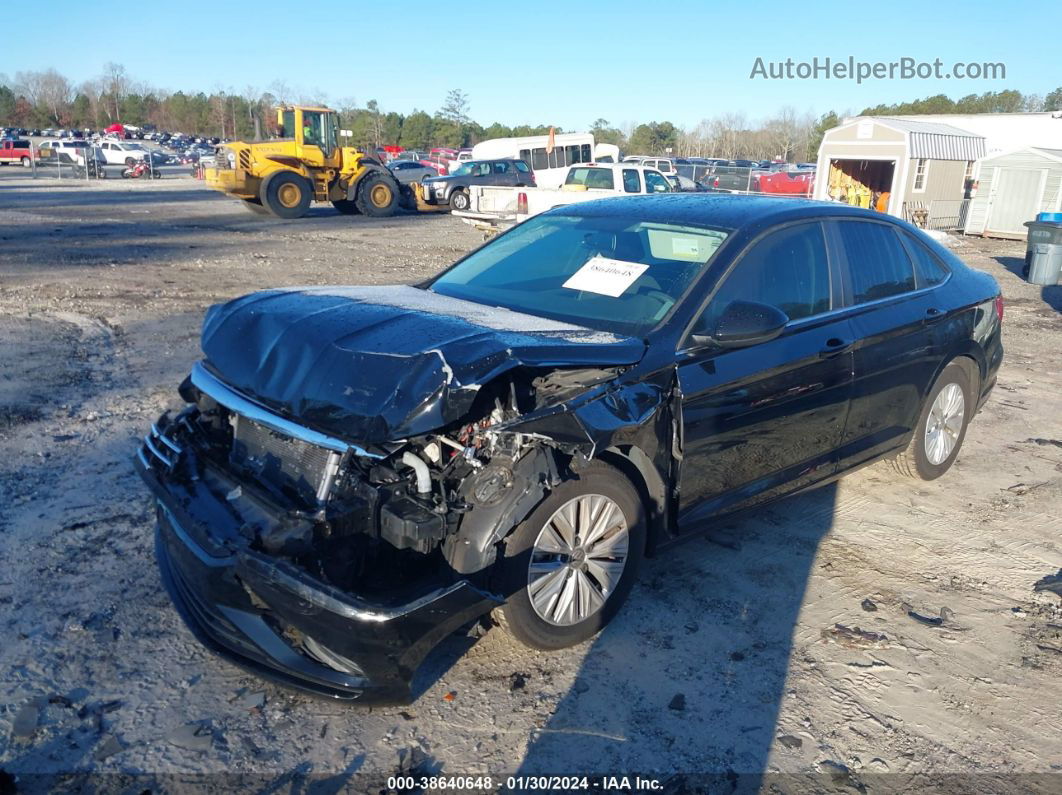 2019 Volkswagen Jetta 1.4t R-line/1.4t S/1.4t Se Black vin: 3VWC57BU4KM052140