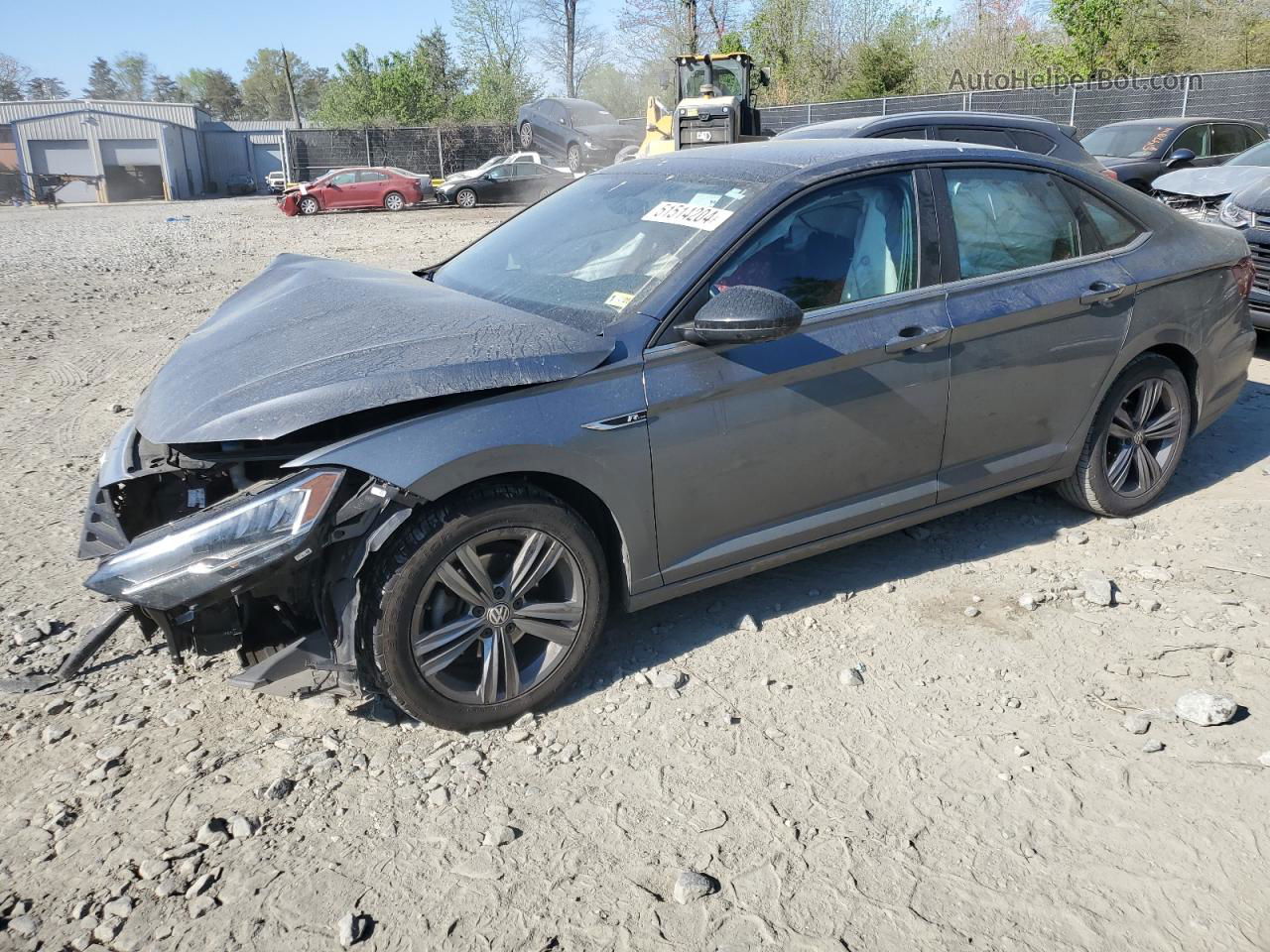 2019 Volkswagen Jetta S Charcoal vin: 3VWC57BU4KM062683