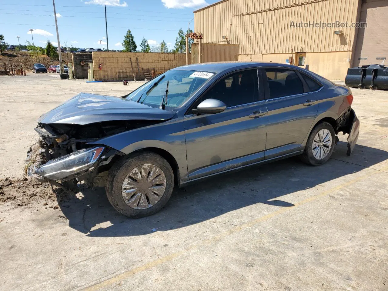 2019 Volkswagen Jetta S Charcoal vin: 3VWC57BU4KM087275