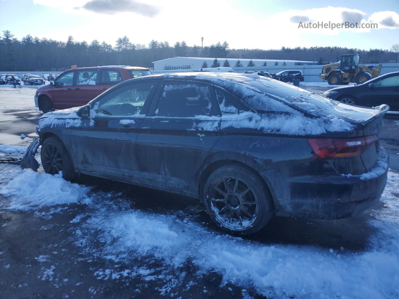 2019 Volkswagen Jetta S Black vin: 3VWC57BU4KM098888