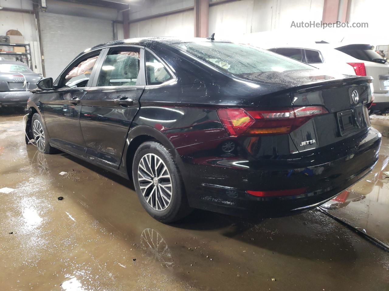 2019 Volkswagen Jetta S Black vin: 3VWC57BU4KM124034