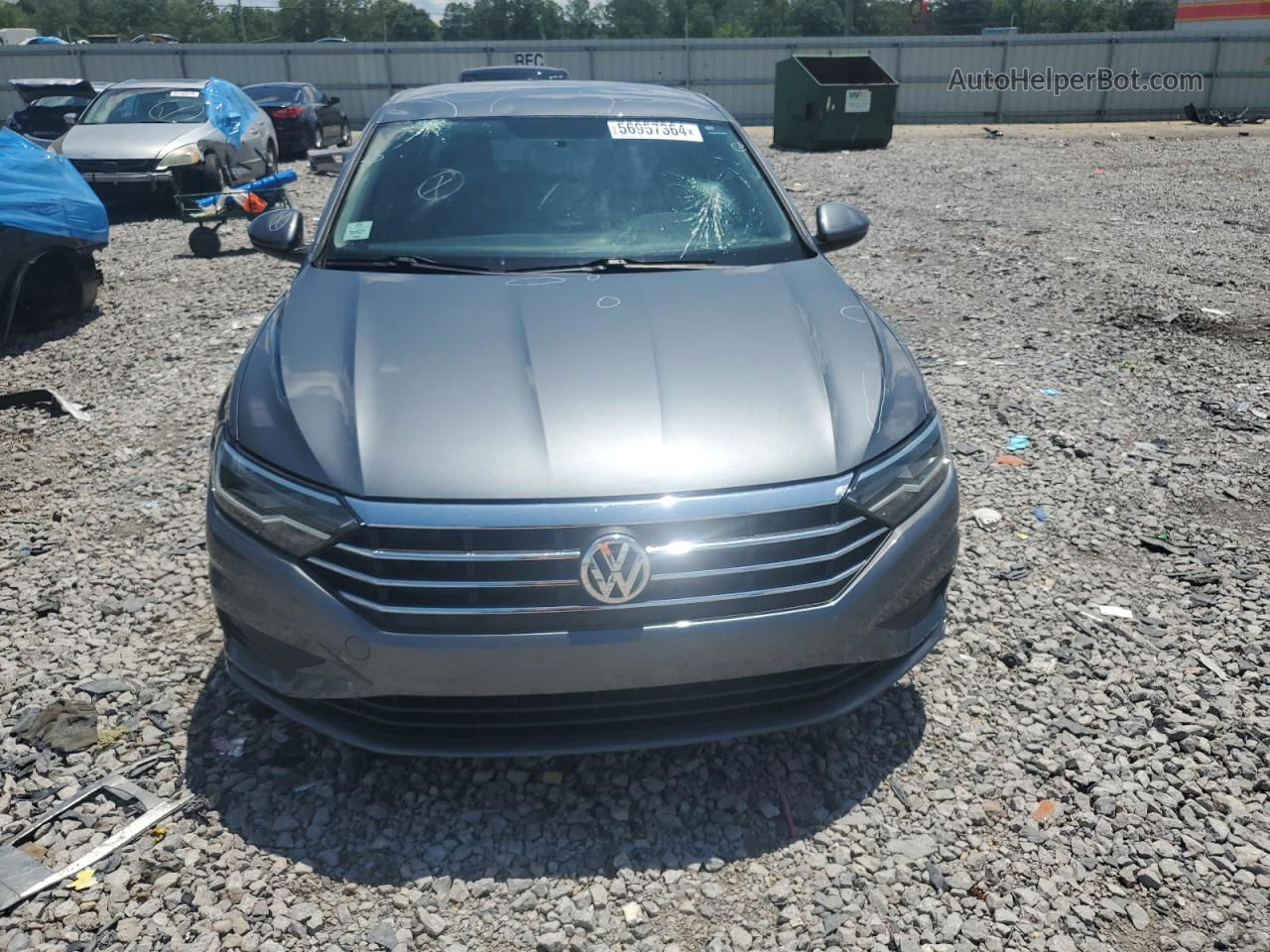 2019 Volkswagen Jetta S Charcoal vin: 3VWC57BU4KM156479