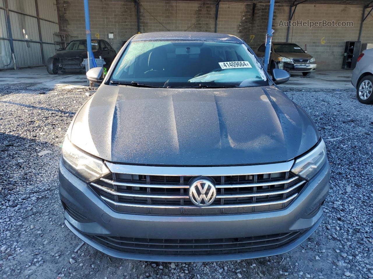 2019 Volkswagen Jetta S Gray vin: 3VWC57BU4KM159222