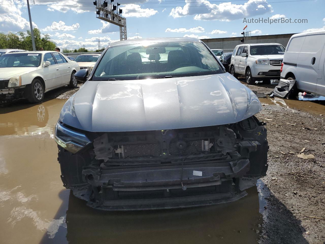 2019 Volkswagen Jetta S Gray vin: 3VWC57BU4KM172102