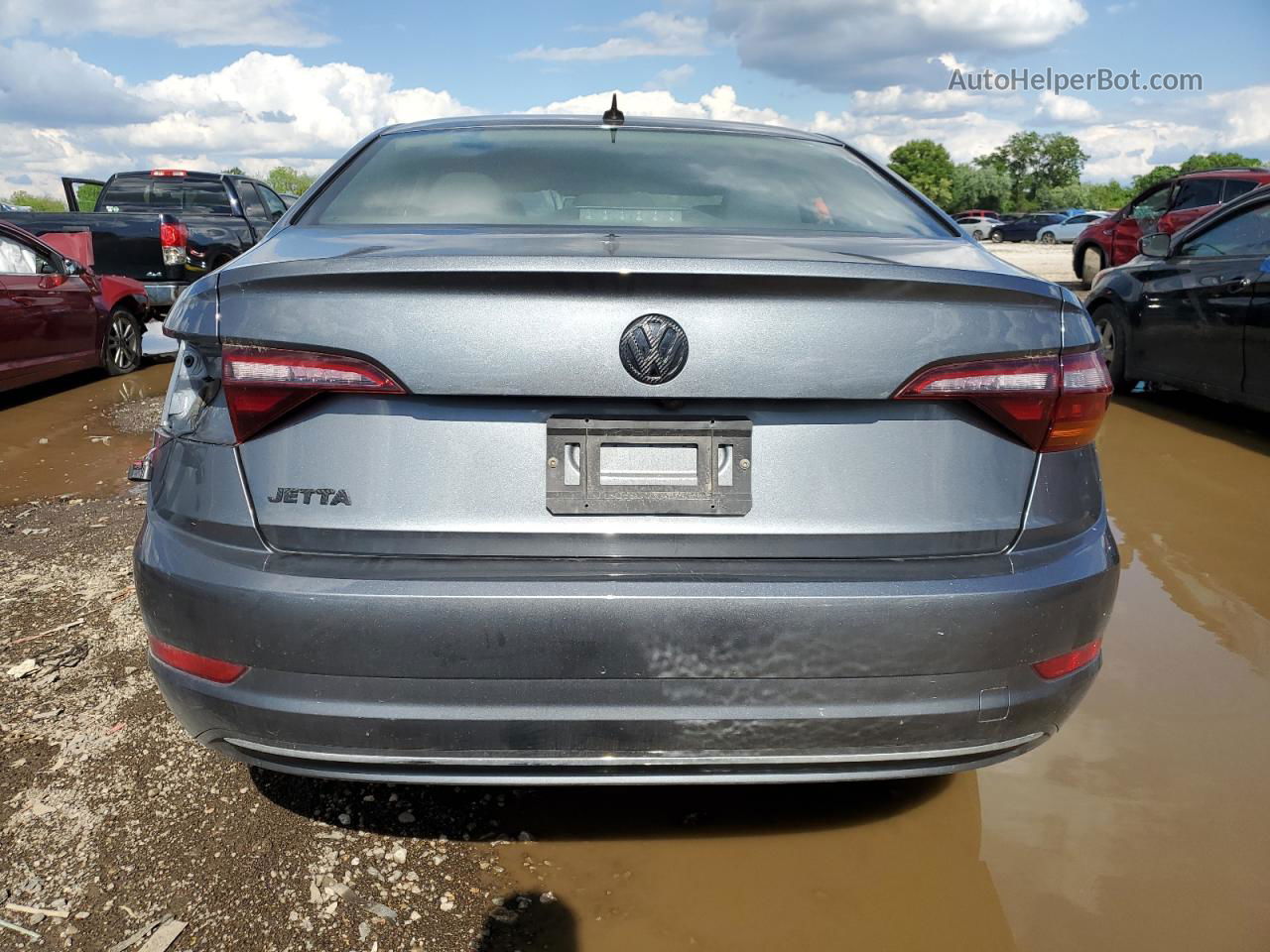 2019 Volkswagen Jetta S Gray vin: 3VWC57BU4KM172102