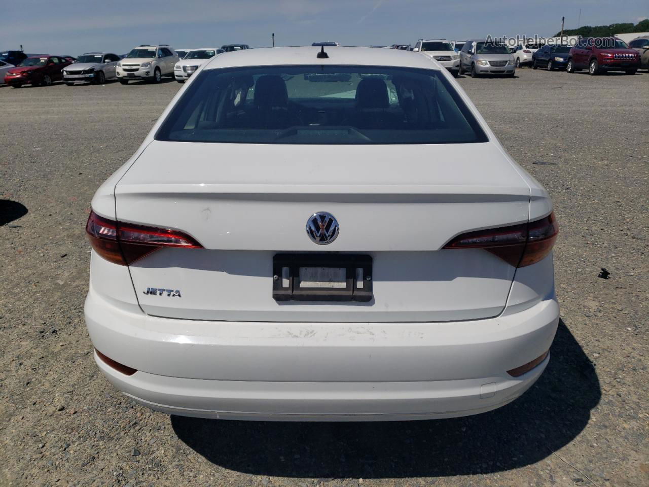 2019 Volkswagen Jetta S White vin: 3VWC57BU4KM172908