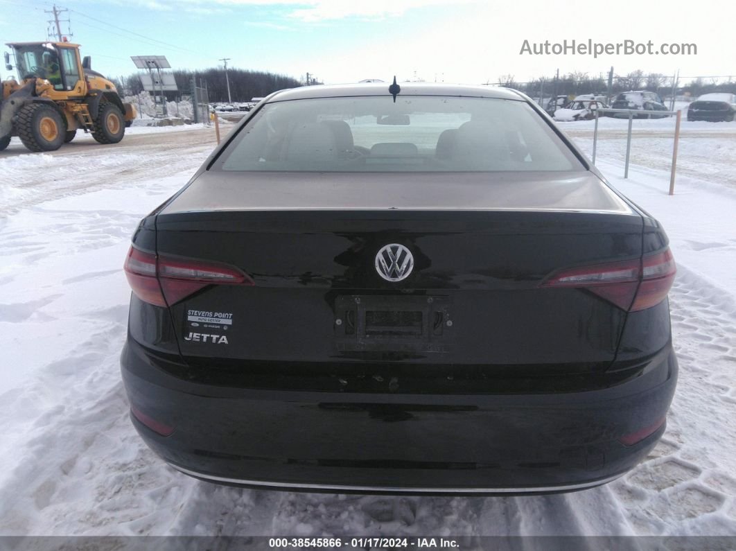 2019 Volkswagen Jetta 1.4t R-line/1.4t S/1.4t Se Black vin: 3VWC57BU4KM202229