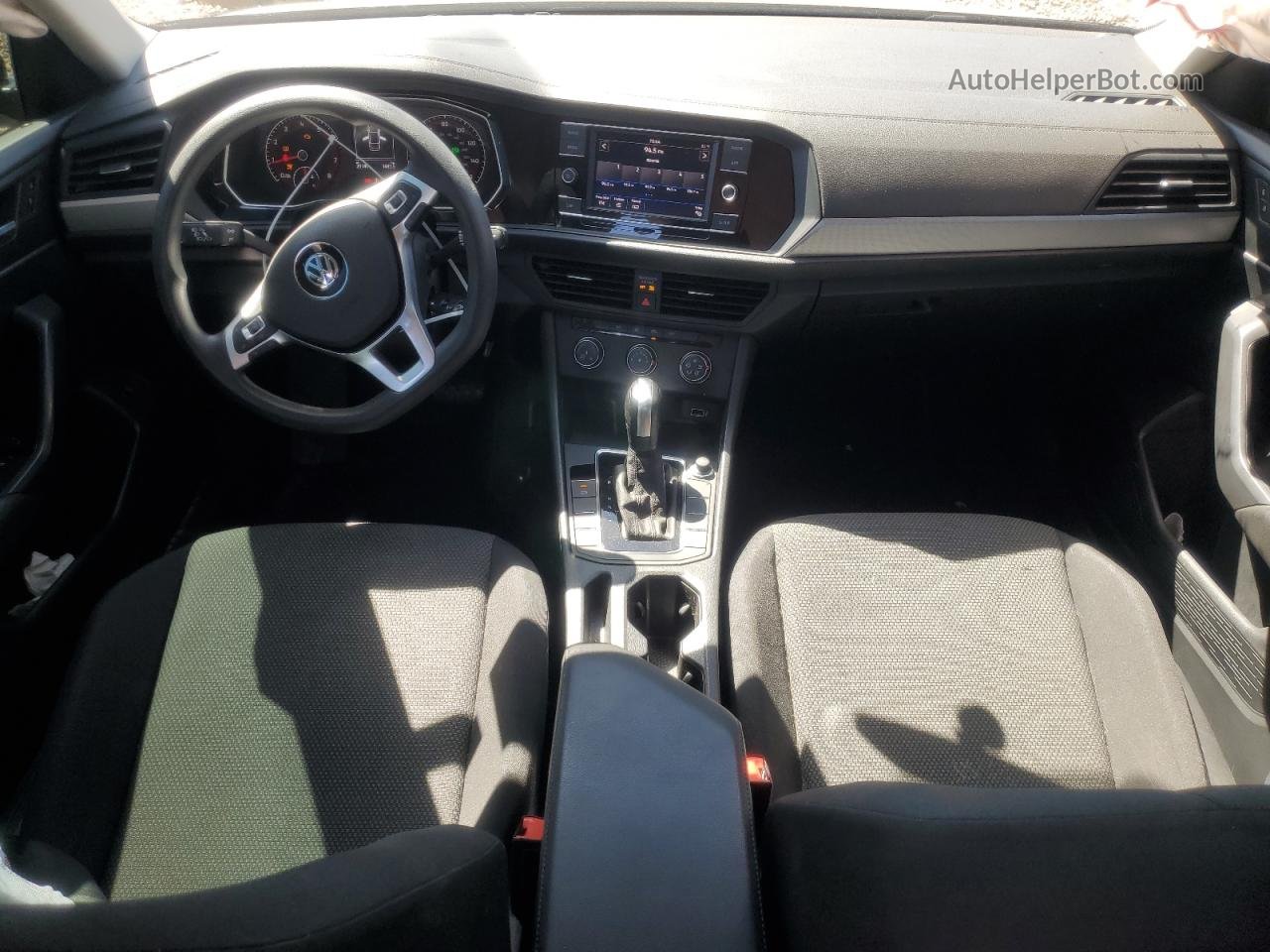 2019 Volkswagen Jetta S Черный vin: 3VWC57BU4KM230516