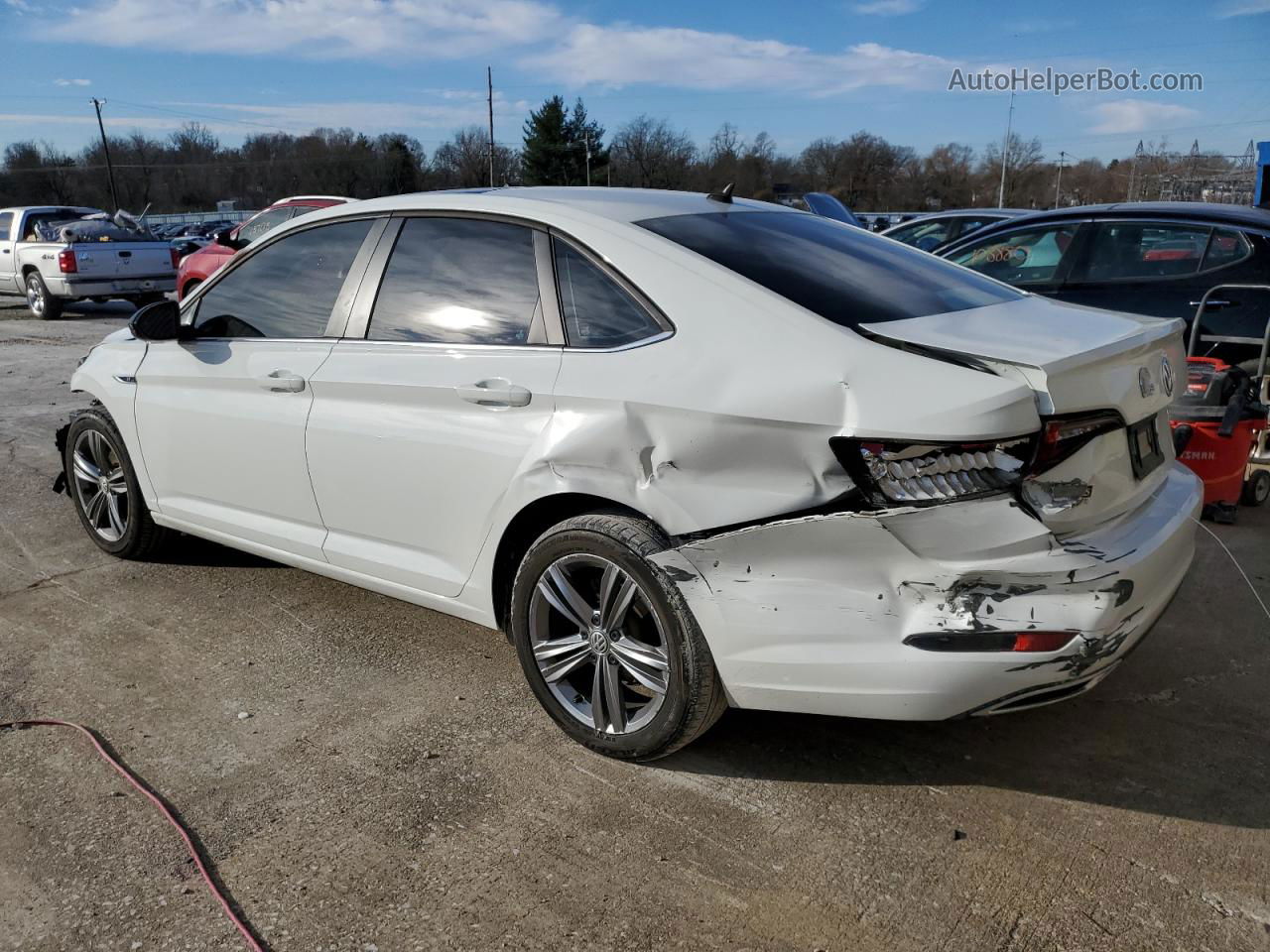 2019 Volkswagen Jetta S Белый vin: 3VWC57BU4KM269929