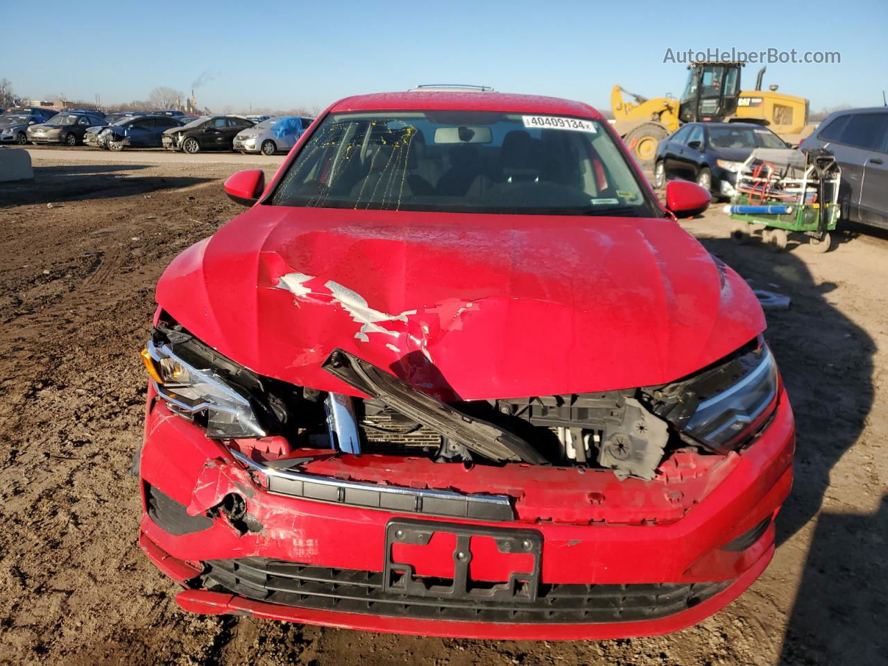 2019 Volkswagen Jetta S Красный vin: 3VWC57BU5KM027974