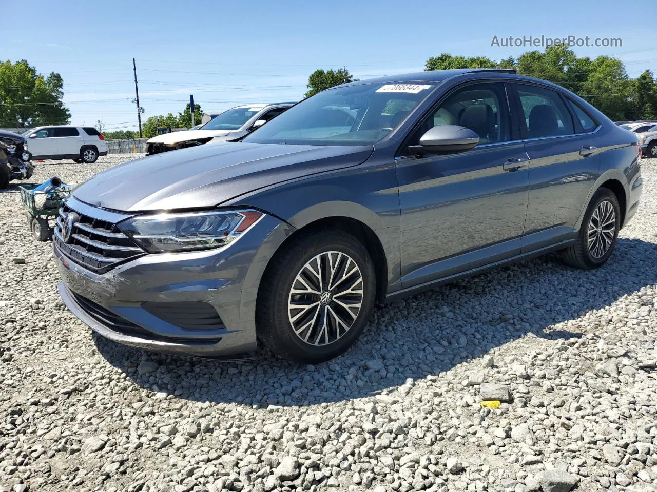 2019 Volkswagen Jetta S Silver vin: 3VWC57BU5KM046251