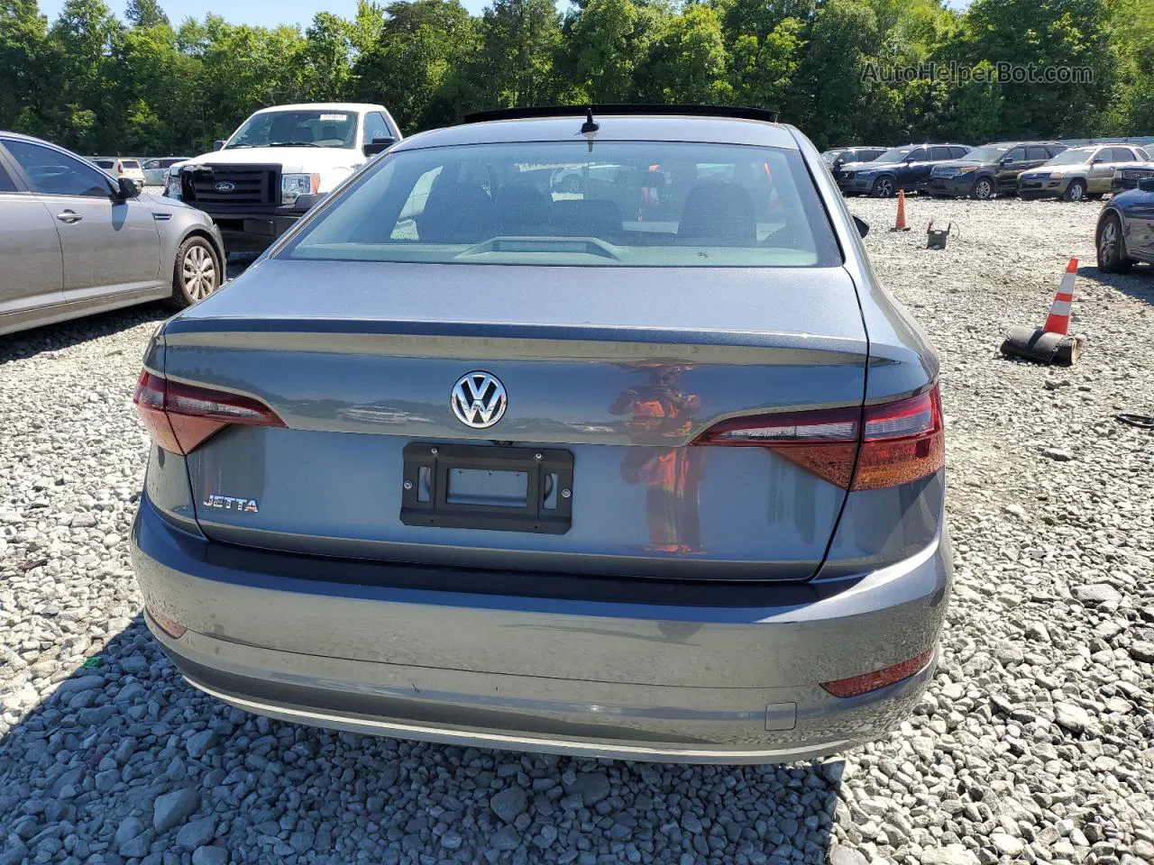 2019 Volkswagen Jetta S Silver vin: 3VWC57BU5KM046251