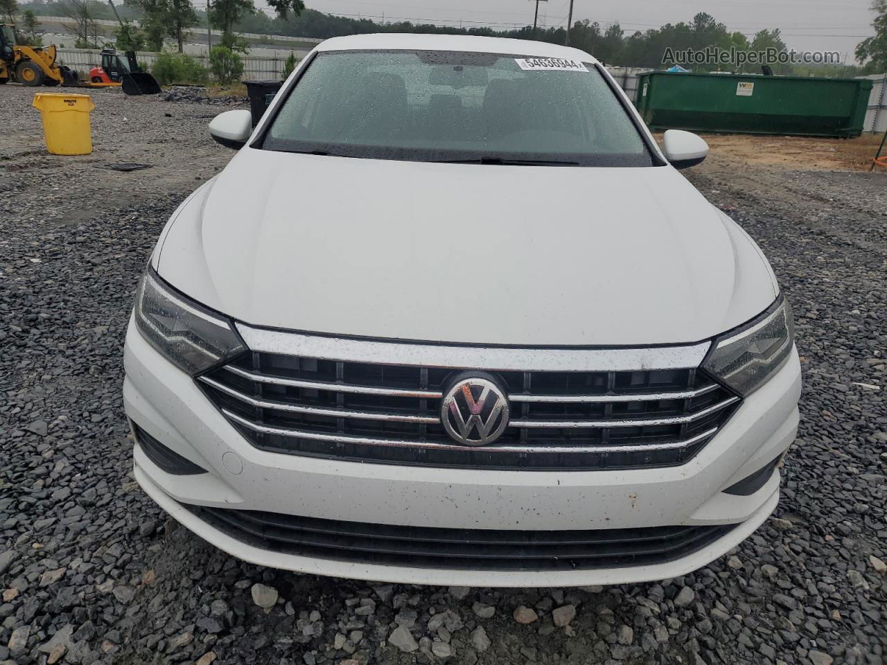 2019 Volkswagen Jetta S White vin: 3VWC57BU5KM056200