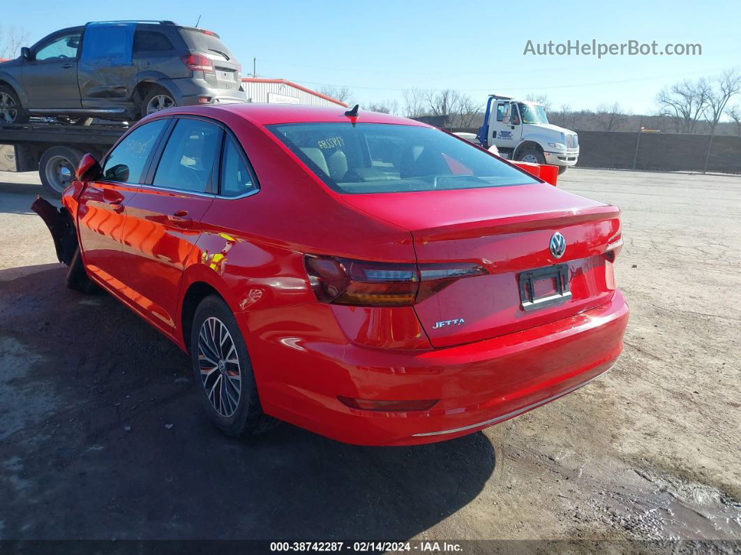 2019 Volkswagen Jetta 1.4t R-line/1.4t S/1.4t Se Red vin: 3VWC57BU5KM056424