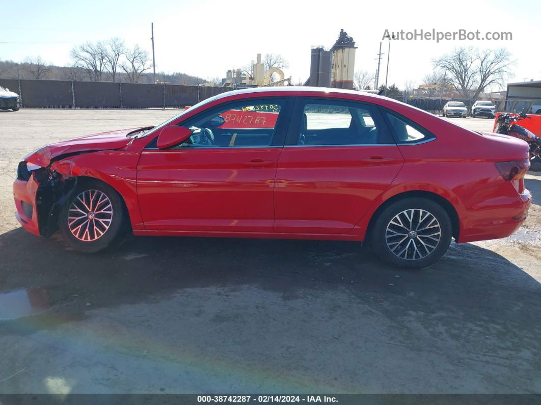 2019 Volkswagen Jetta 1.4t R-line/1.4t S/1.4t Se Red vin: 3VWC57BU5KM056424