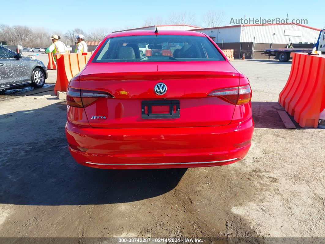 2019 Volkswagen Jetta 1.4t R-line/1.4t S/1.4t Se Red vin: 3VWC57BU5KM056424