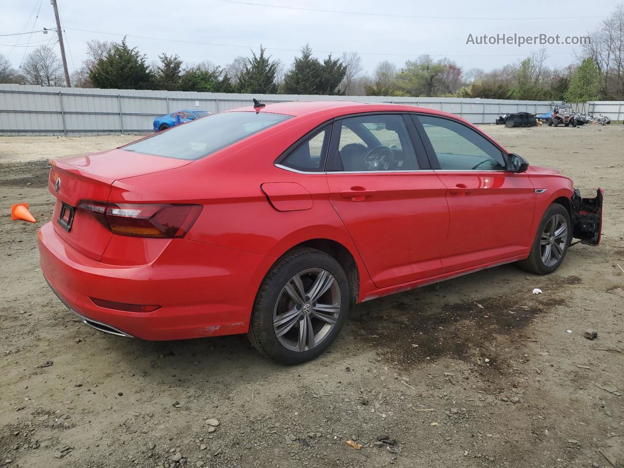 2019 Volkswagen Jetta S Red vin: 3VWC57BU5KM056844