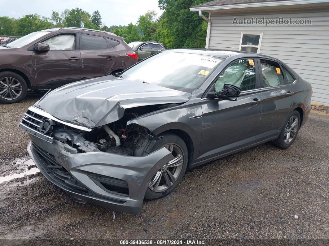 2019 Volkswagen Jetta 1.4t R-line/1.4t S/1.4t Se Pewter vin: 3VWC57BU5KM061980