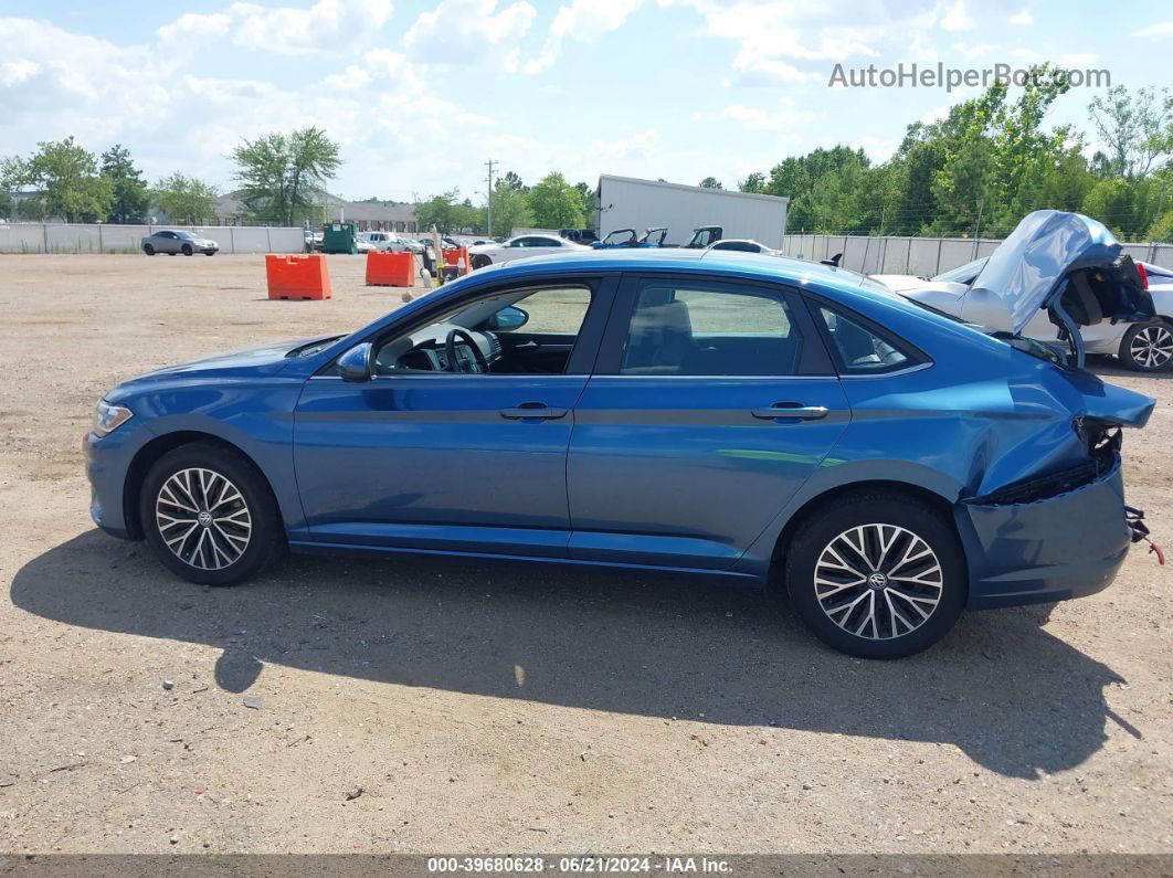 2019 Volkswagen Jetta 1.4t R-line/1.4t S/1.4t Se Blue vin: 3VWC57BU5KM090976