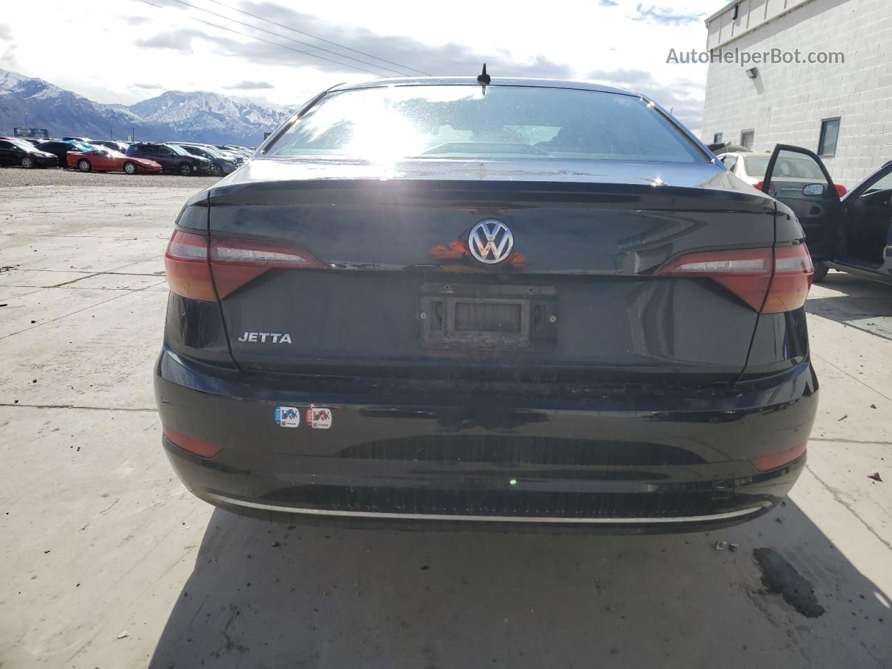 2019 Volkswagen Jetta S Black vin: 3VWC57BU5KM096535