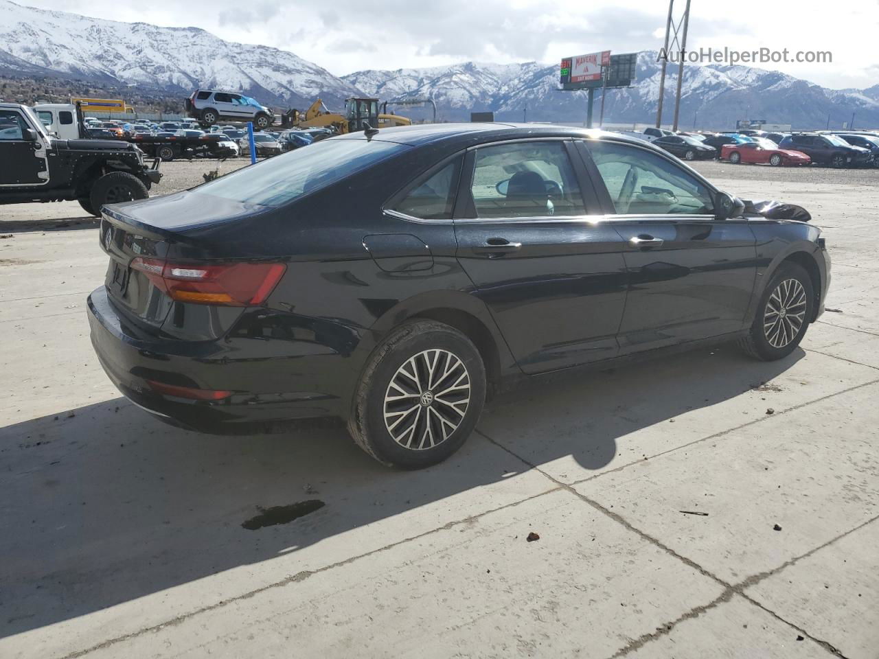 2019 Volkswagen Jetta S Black vin: 3VWC57BU5KM096535