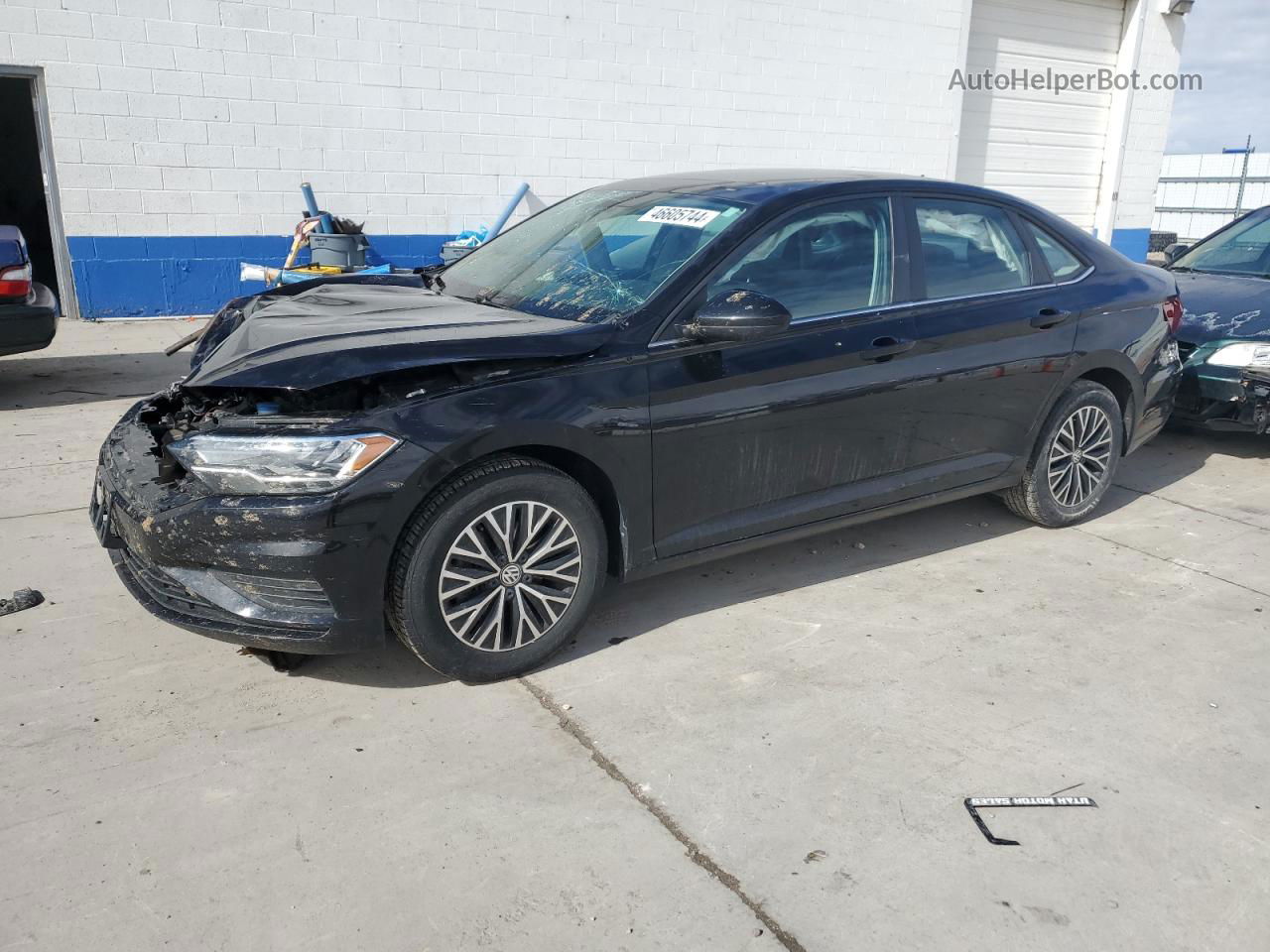 2019 Volkswagen Jetta S Black vin: 3VWC57BU5KM096535