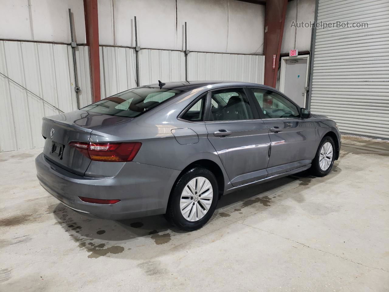 2019 Volkswagen Jetta S Gray vin: 3VWC57BU5KM147368