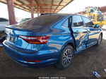 2019 Volkswagen Jetta 1.4t R-line/1.4t S/1.4t Se Light Blue vin: 3VWC57BU5KM163991