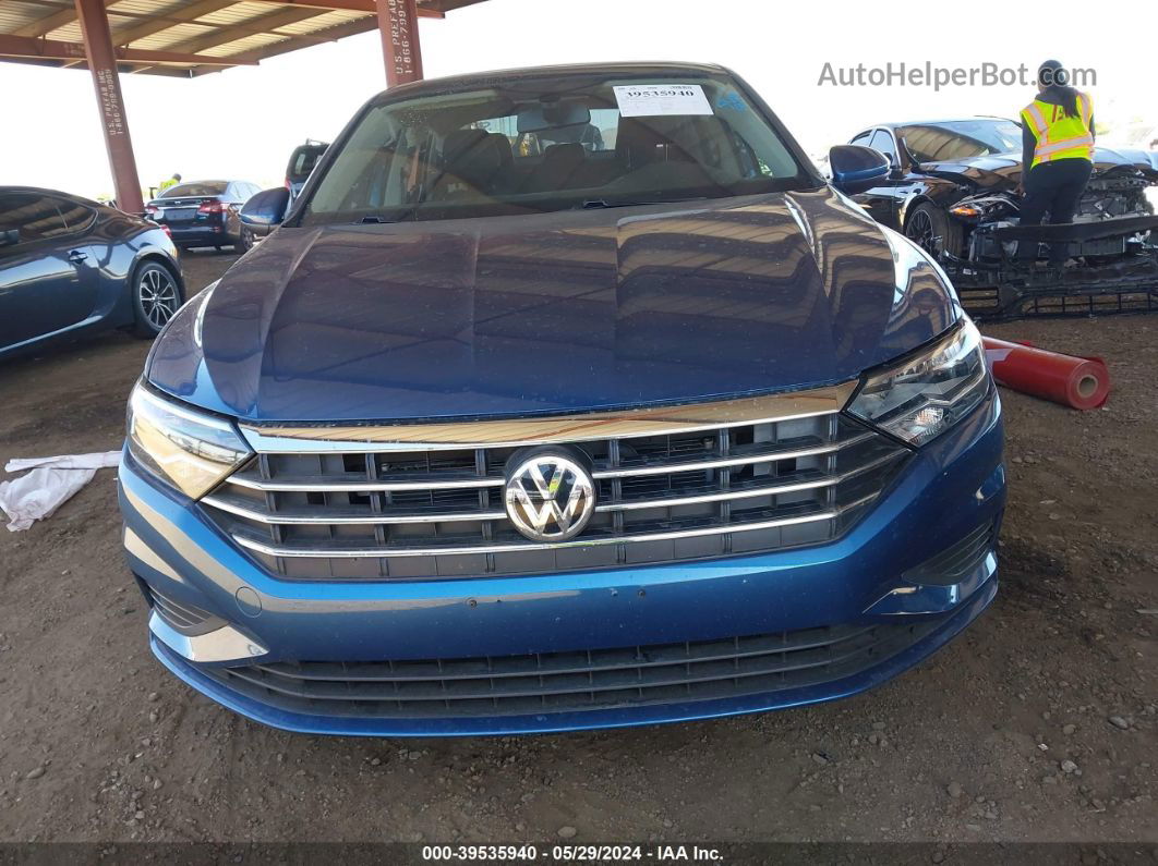 2019 Volkswagen Jetta 1.4t R-line/1.4t S/1.4t Se Light Blue vin: 3VWC57BU5KM163991