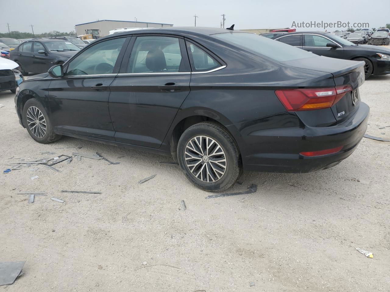 2019 Volkswagen Jetta S Черный vin: 3VWC57BU5KM167930