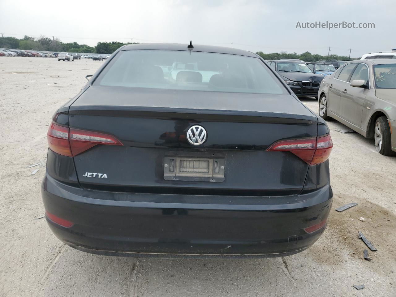 2019 Volkswagen Jetta S Black vin: 3VWC57BU5KM167930