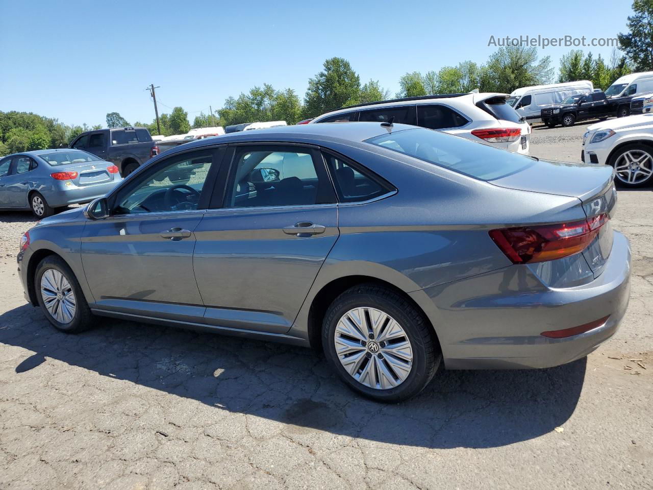 2019 Volkswagen Jetta S Серый vin: 3VWC57BU5KM187627