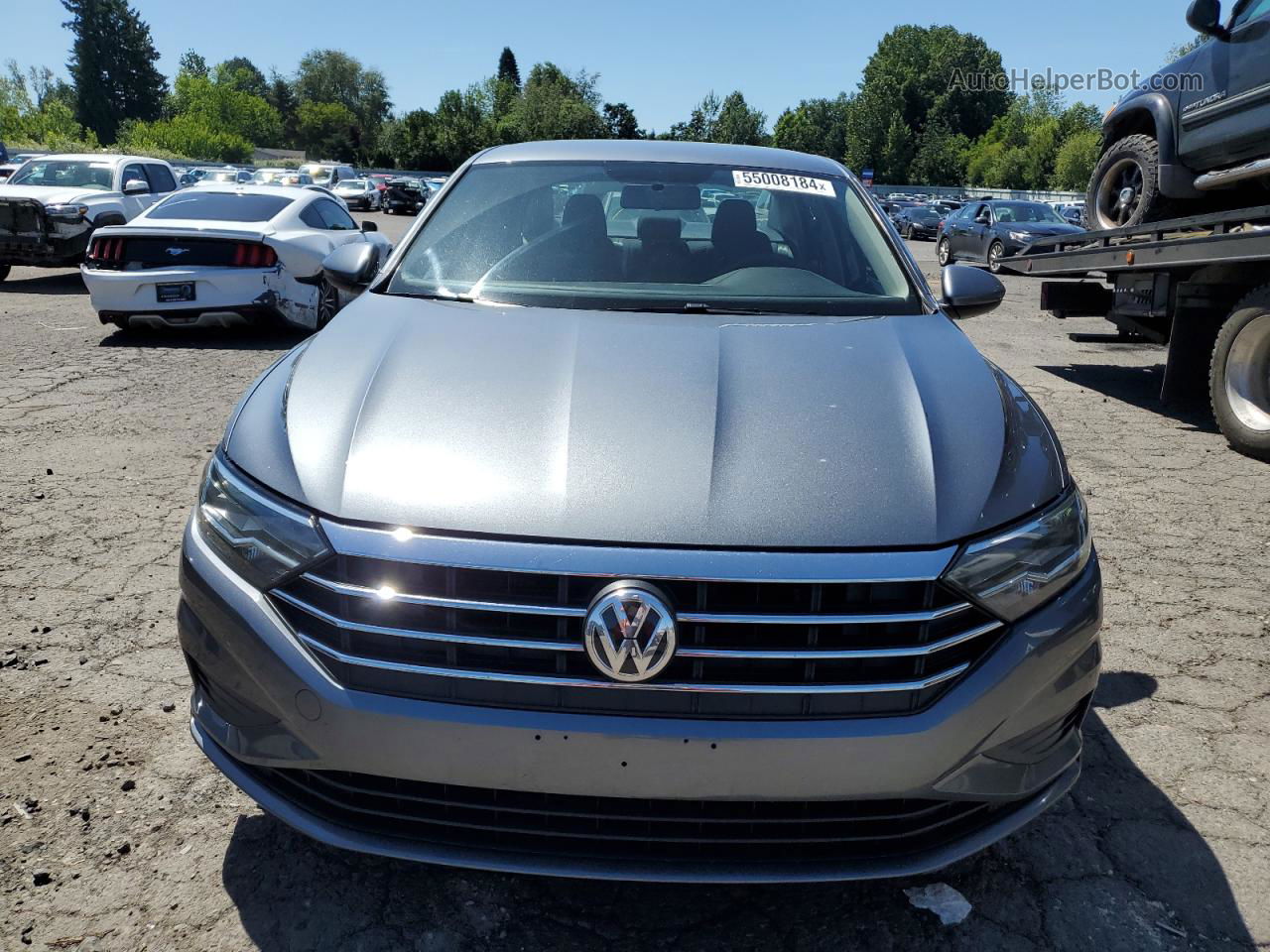 2019 Volkswagen Jetta S Gray vin: 3VWC57BU5KM187627